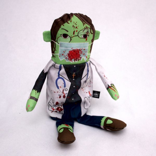 Flipping Zombies Doctor Doll