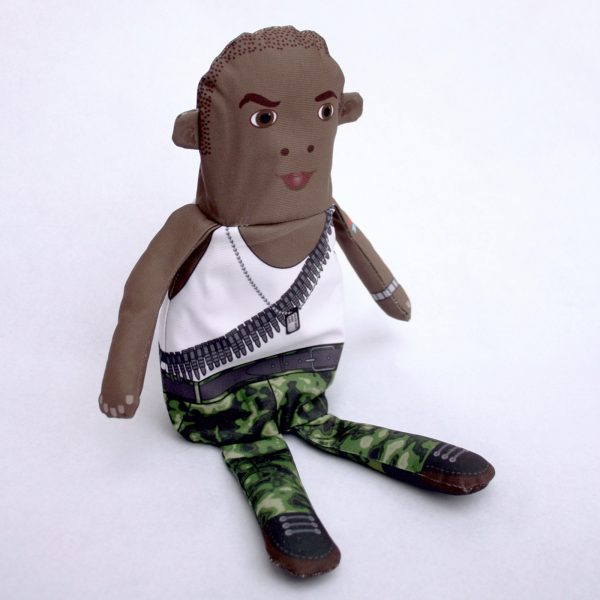 Flipping Zombies Army Doll