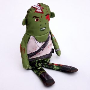 Flipping Zombies Army Doll