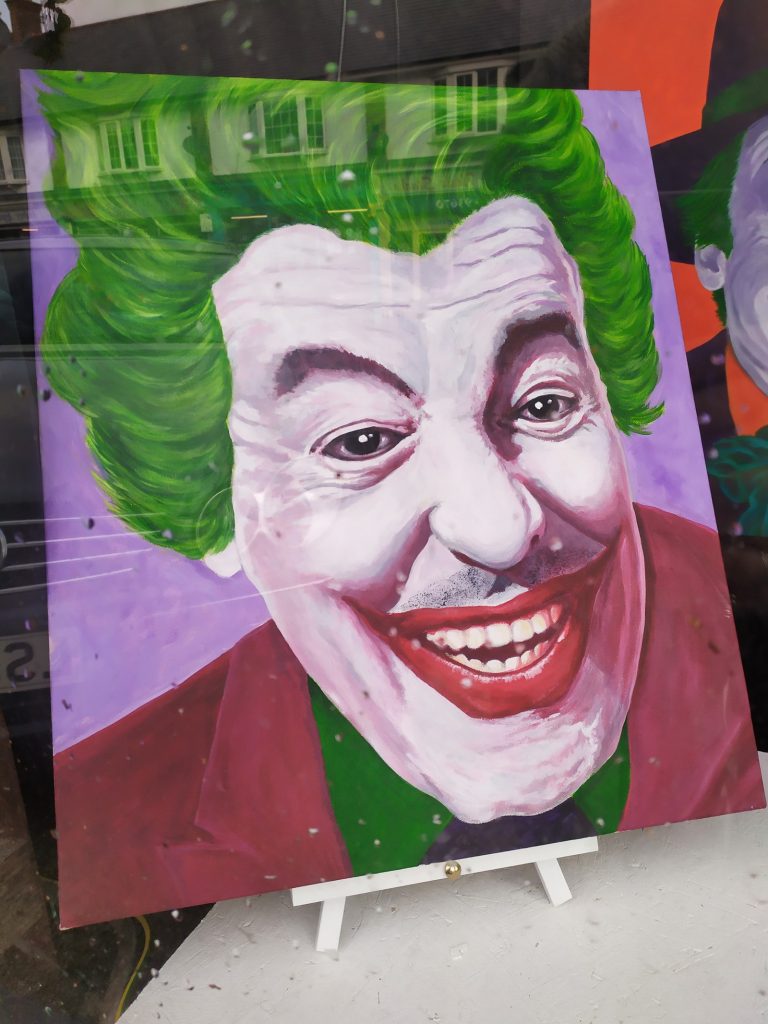 Cesar Romero Joker by Keith Hollingsworth