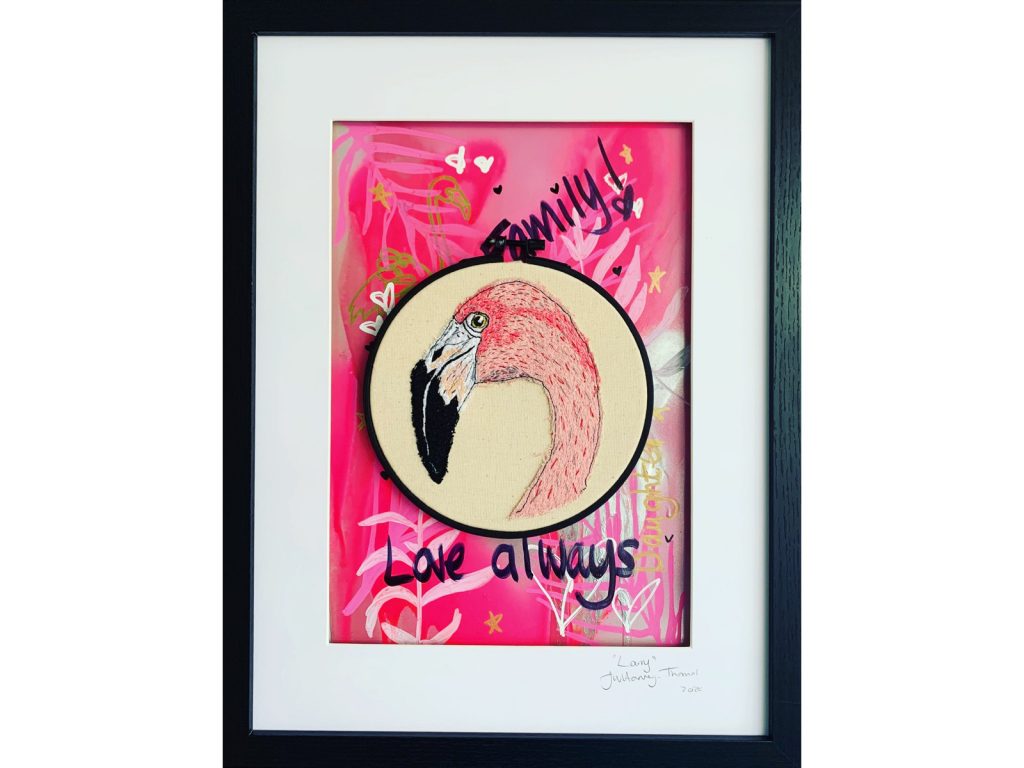 Larry Flamingo by Jonathan Harvey-Thomas